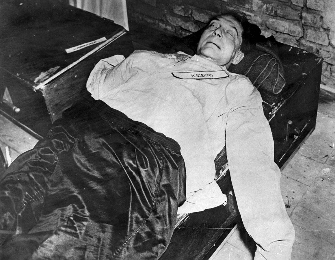 Göring's corpse
