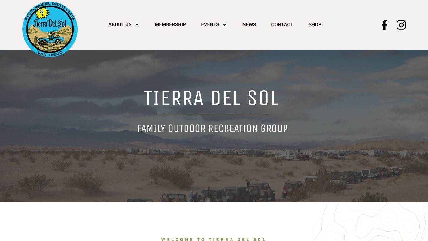 The home page of tds4x4.com