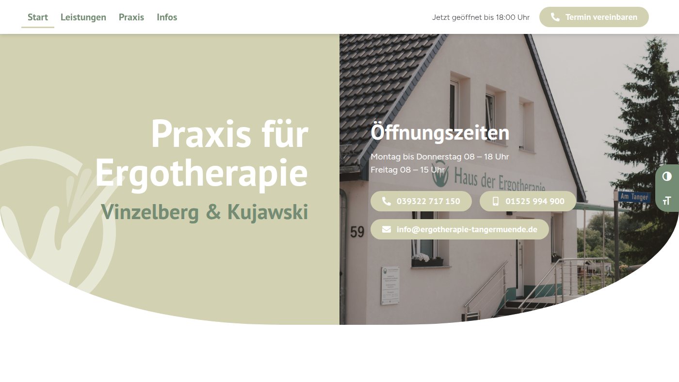 The home page of ergotherapie-tangermuende.de