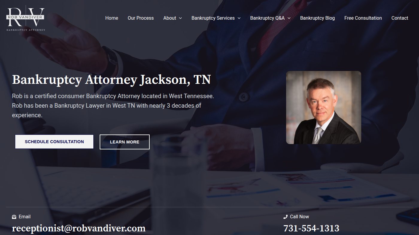 The home page of robvandiver.com