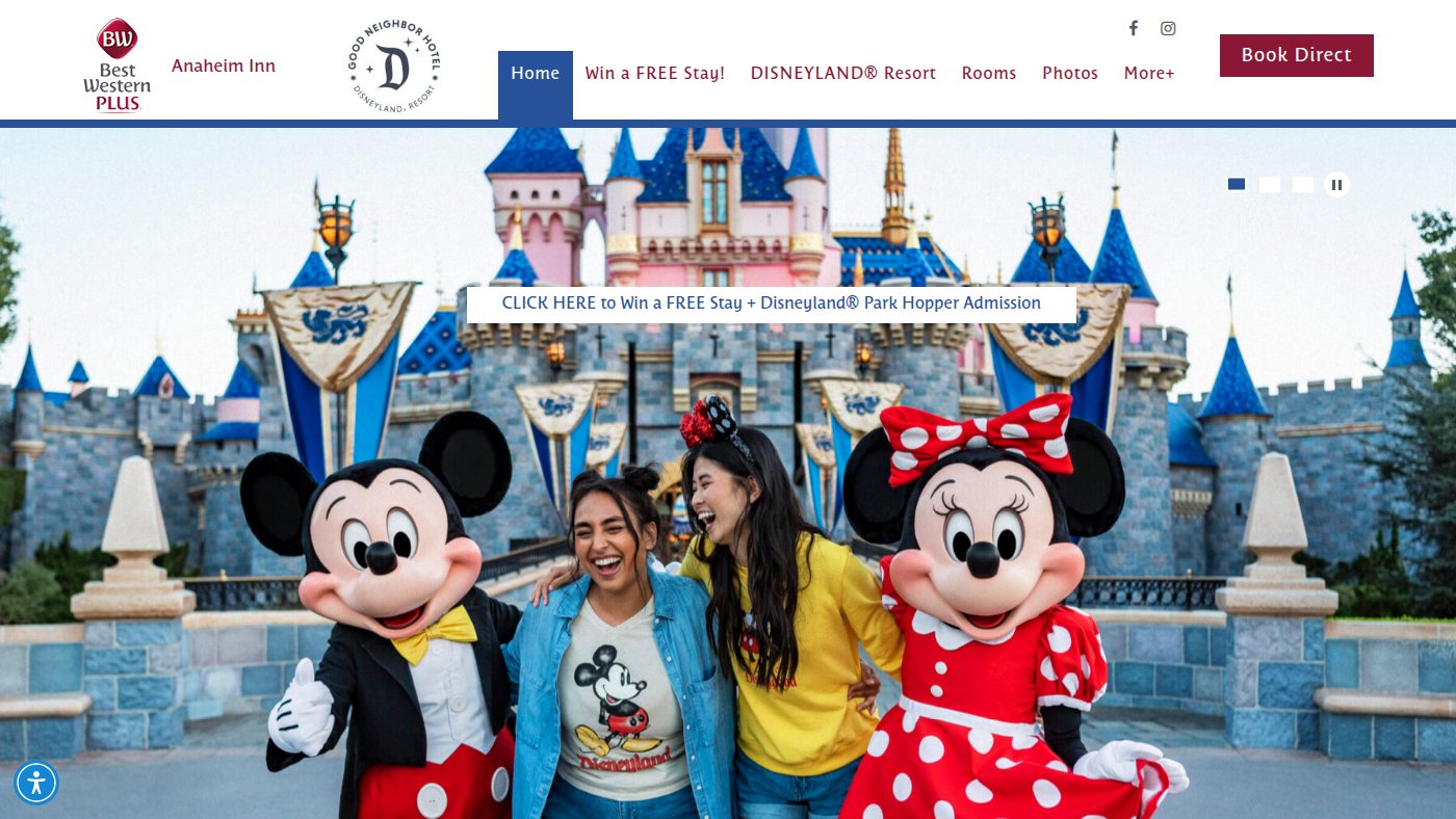 The home page of anaheiminn.com