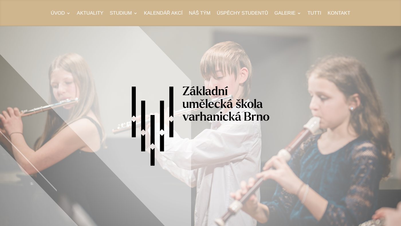 The home page of zusvarhanicka.cz