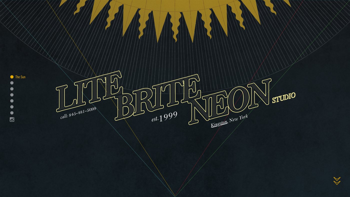 The home page of litebriteneon.com