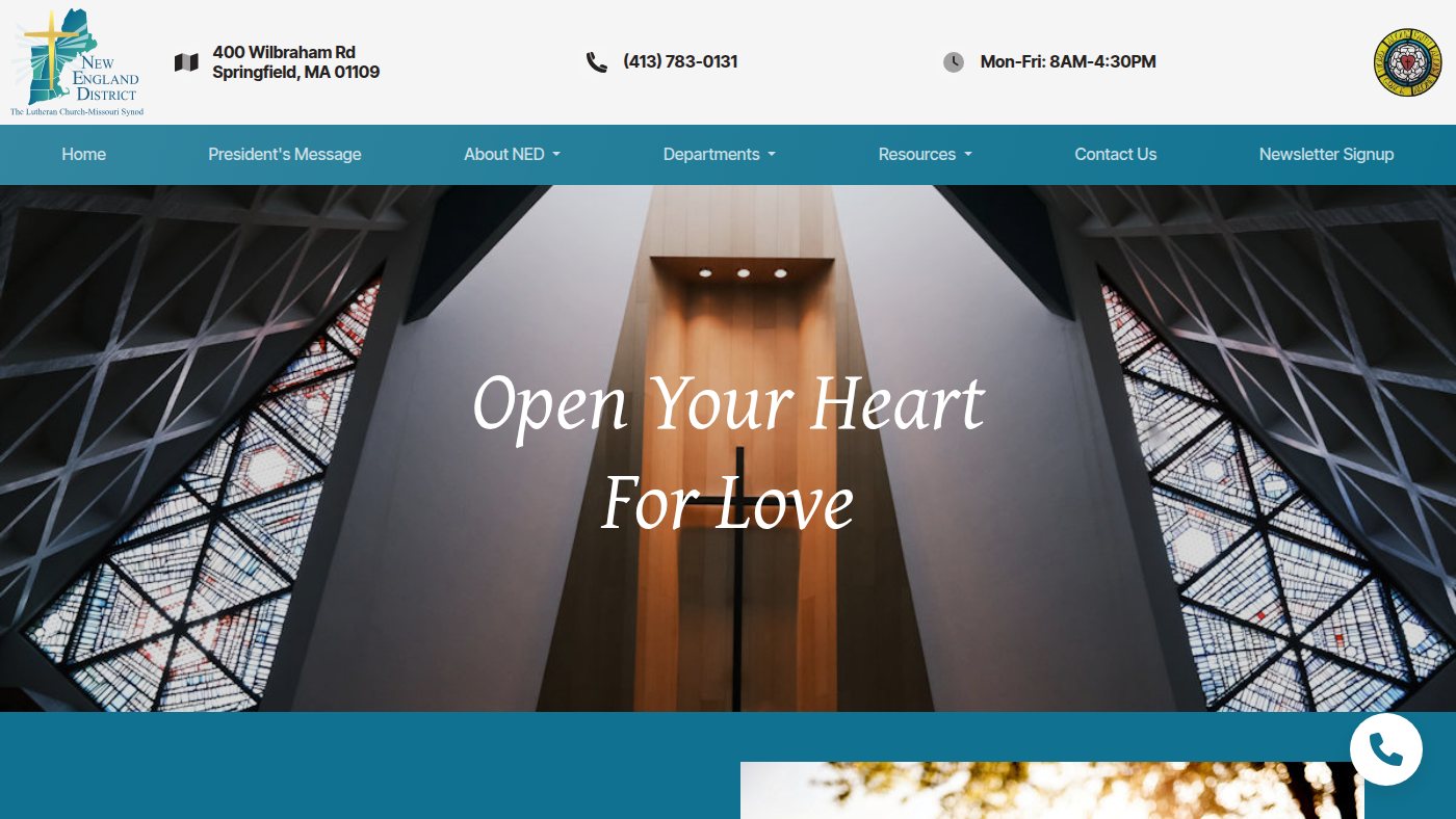 The home page of ned-lcms.org