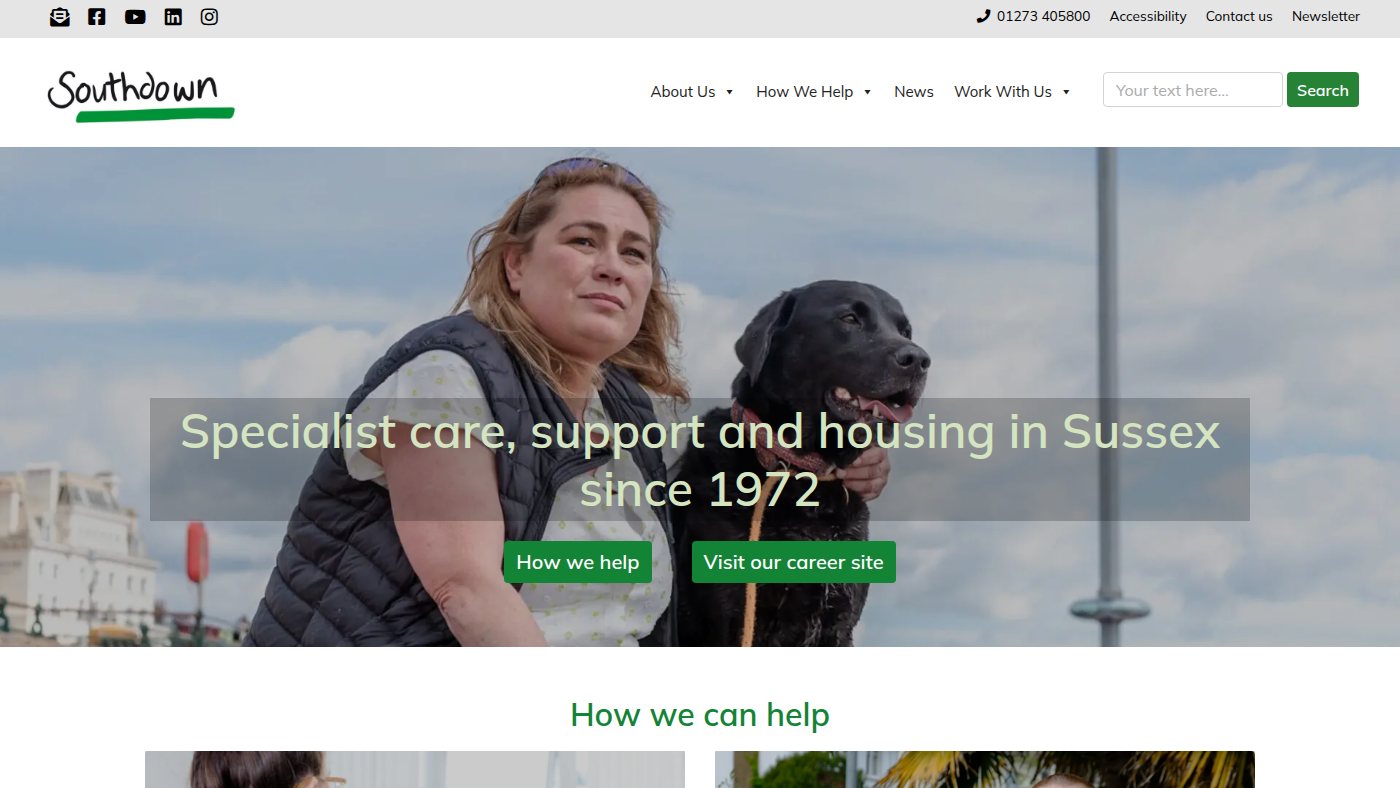 The home page of southdown.org