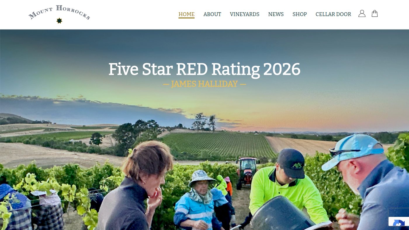The home page of mounthorrocks.com