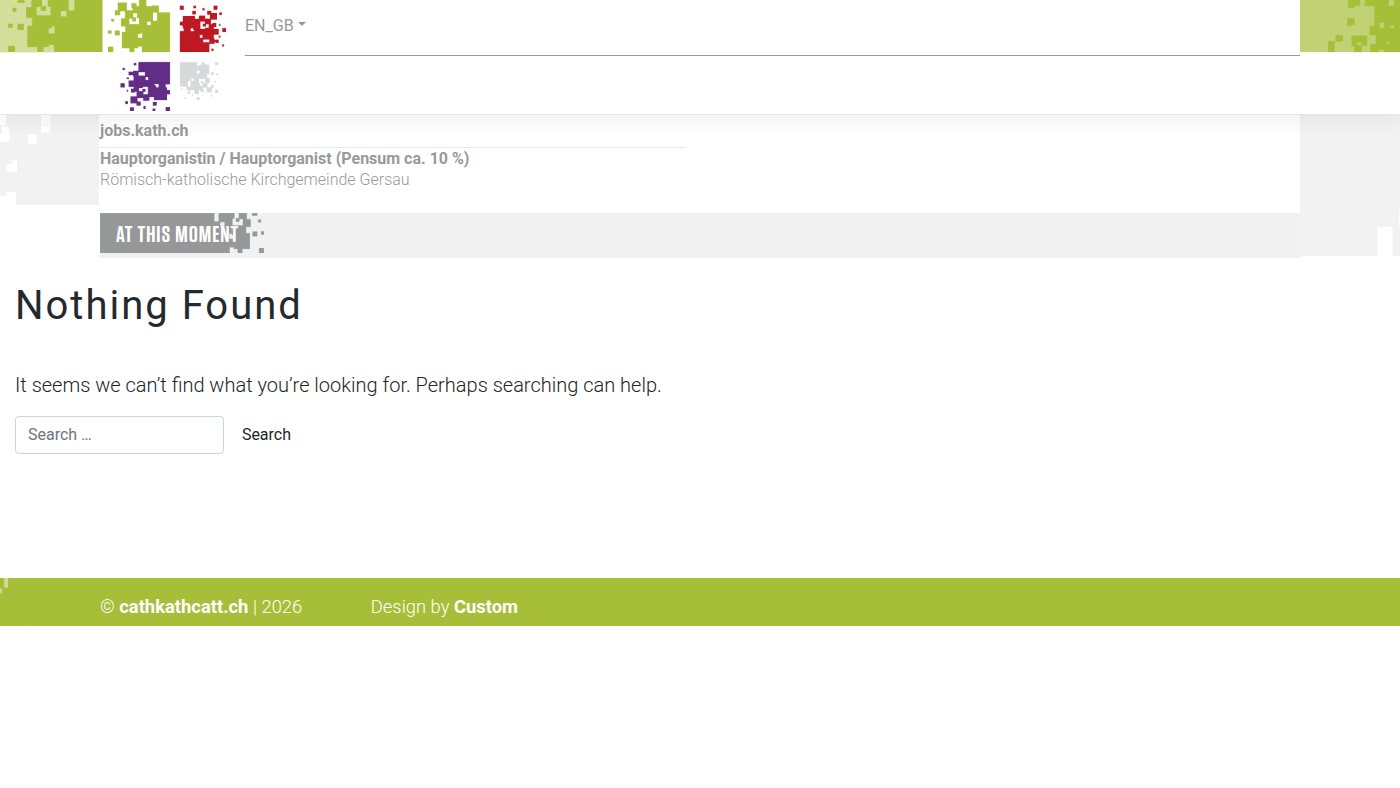The home page of cathkathcatt.ch