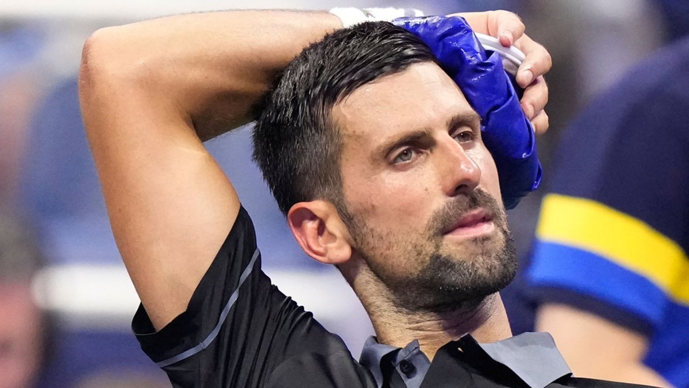 Tearful Djokovic falls at first hurdle in shock US Open exit