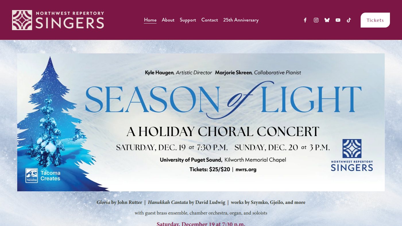 The home page of nwrs.org