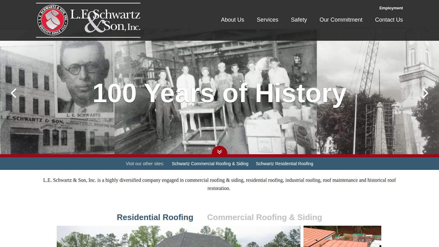 The home page of leschwartz.com
