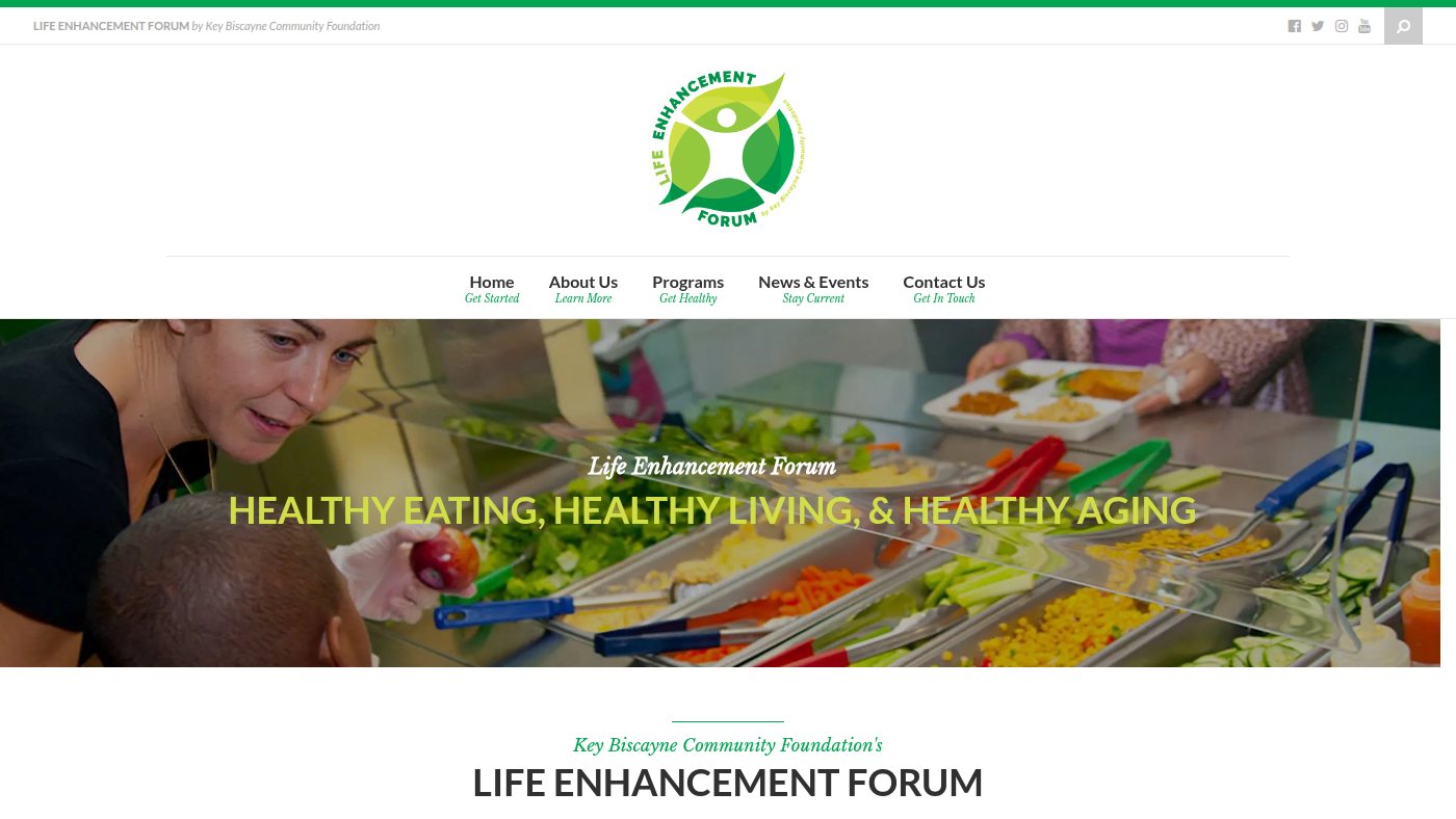 The home page of kbhealthy.org