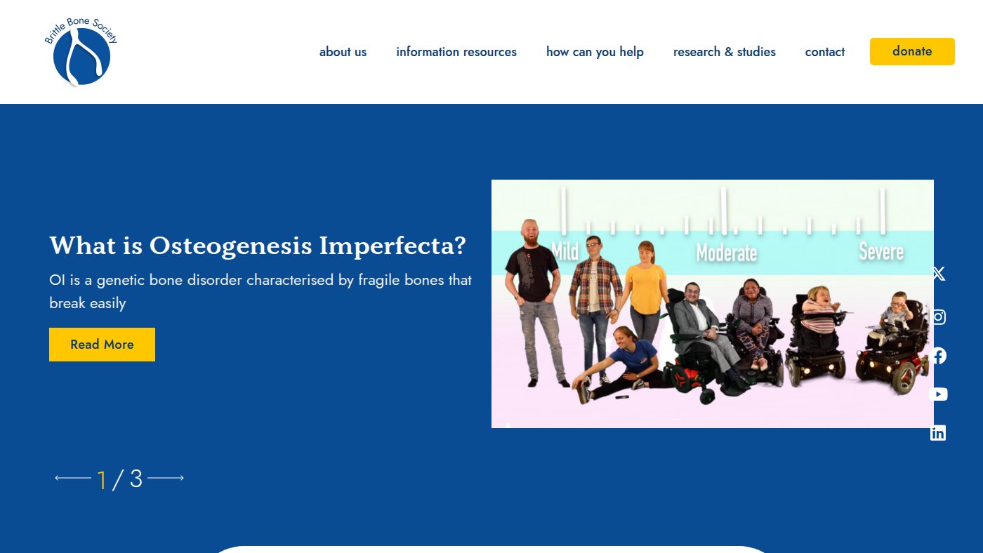 The home page of brittlebone.org