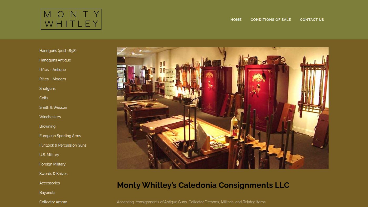 The home page of montywhitley.com