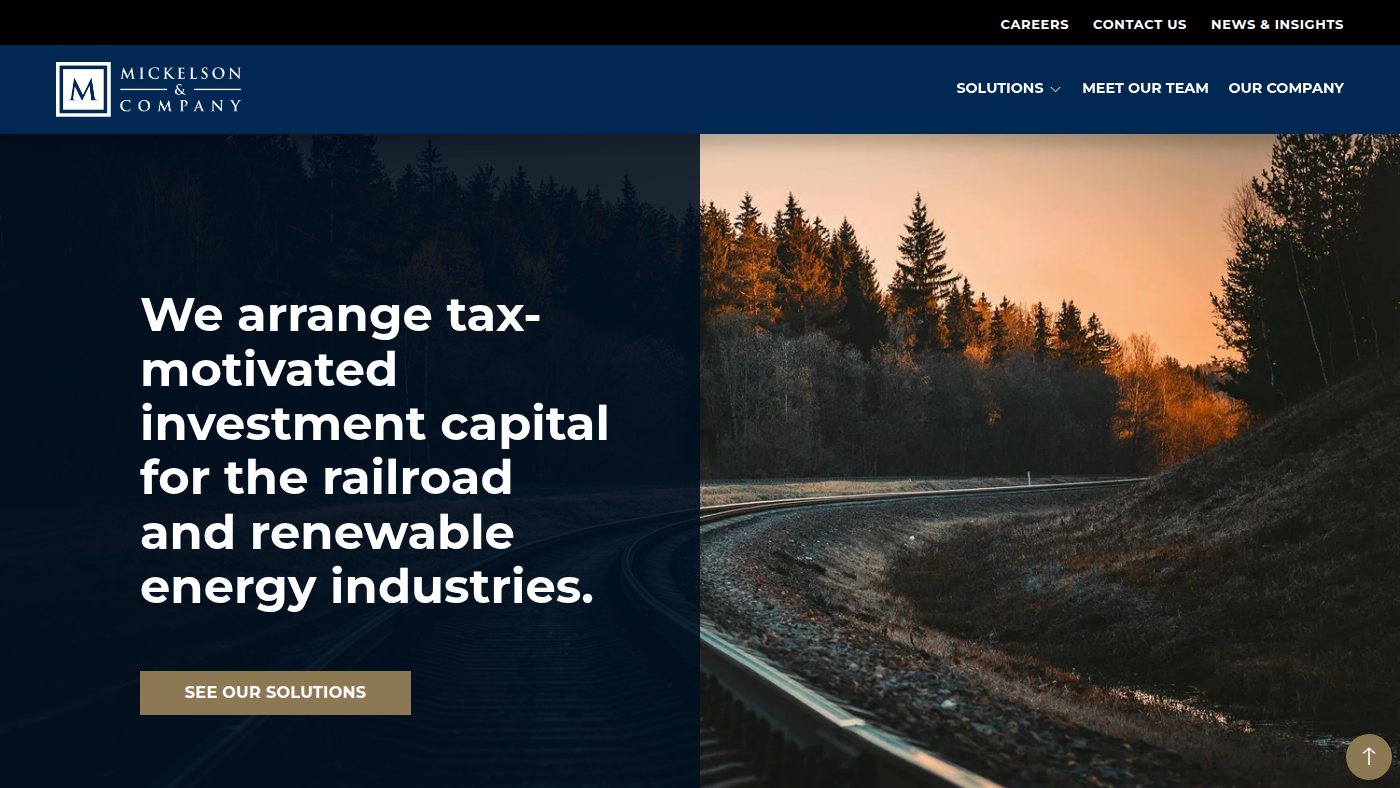 The home page of mickco.com