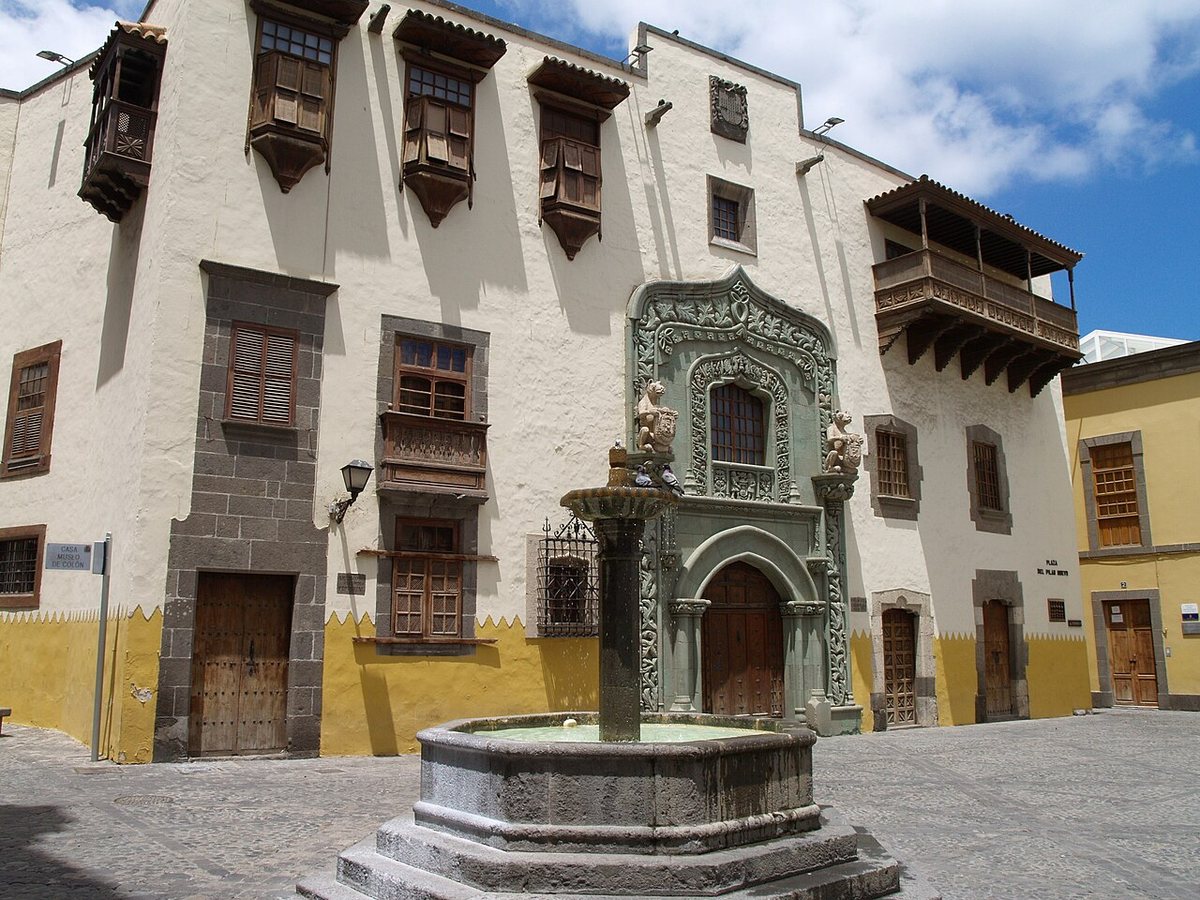 Casa de Colón in Las Palmas de Gran Canaria, die Christoph Kolumbus während seiner ersten Reise besuchte