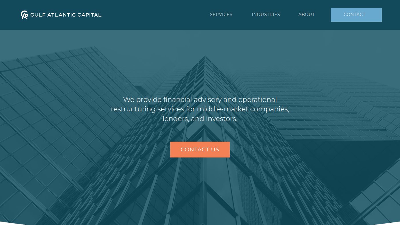 The home page of gulfatlanticcapital.com
