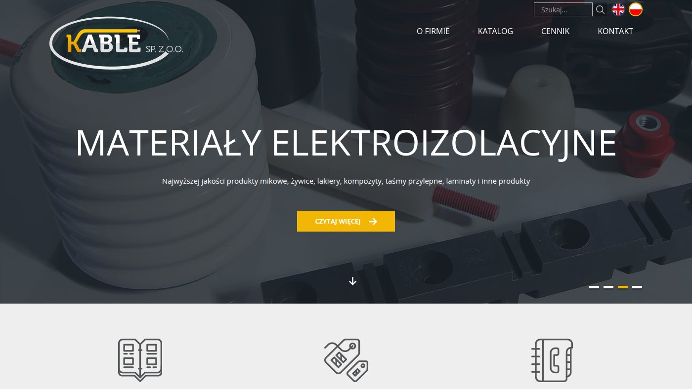 The home page of kable.net.pl