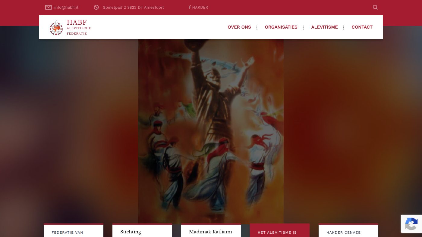 The home page of hakder.nl