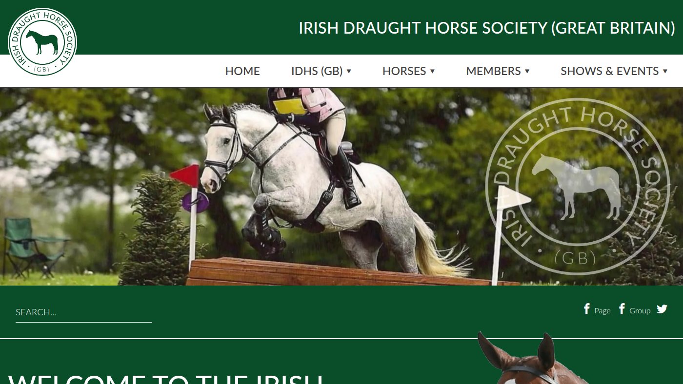 The home page of idhsgb.org.uk