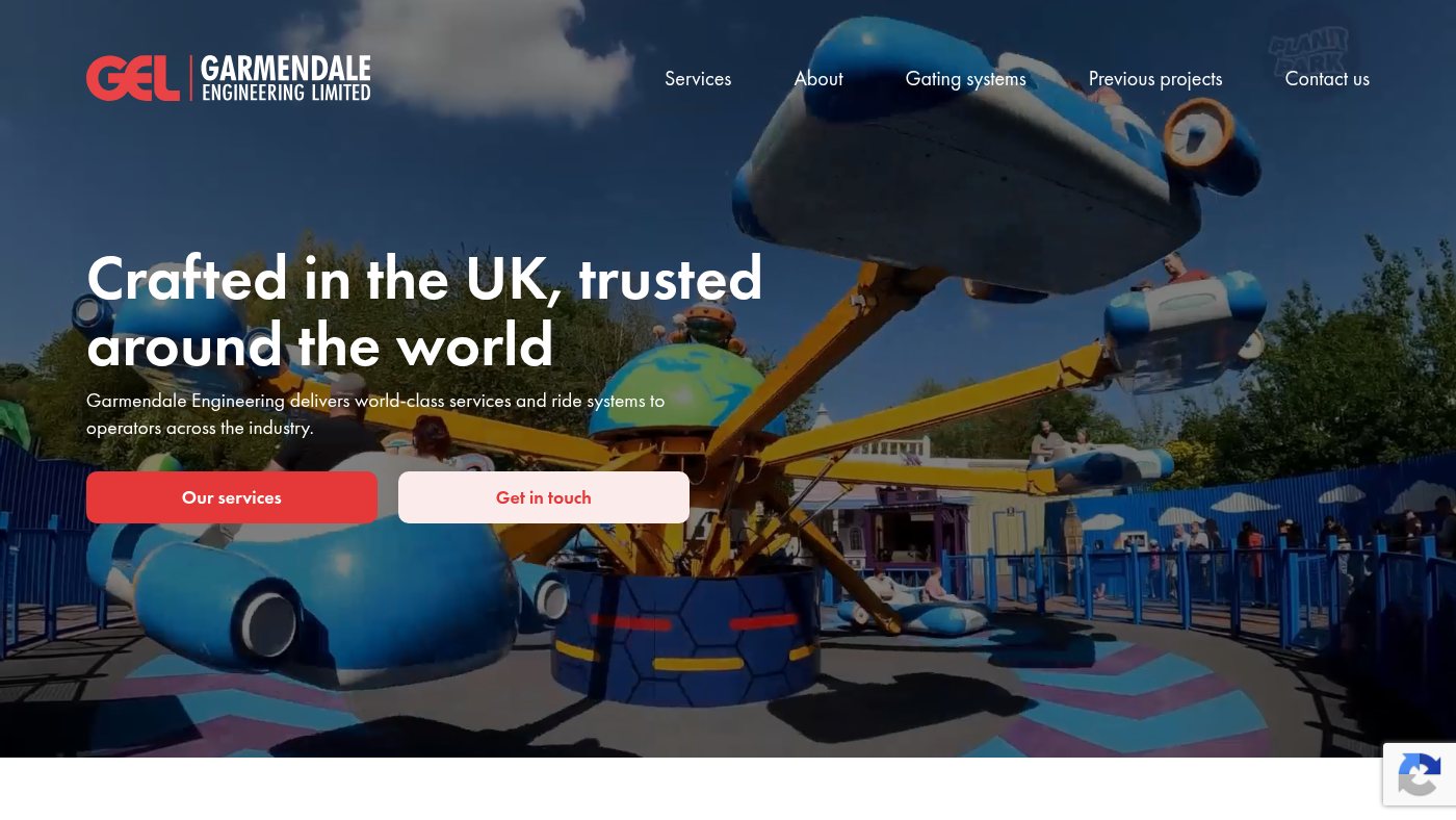 The home page of garmendale.co.uk