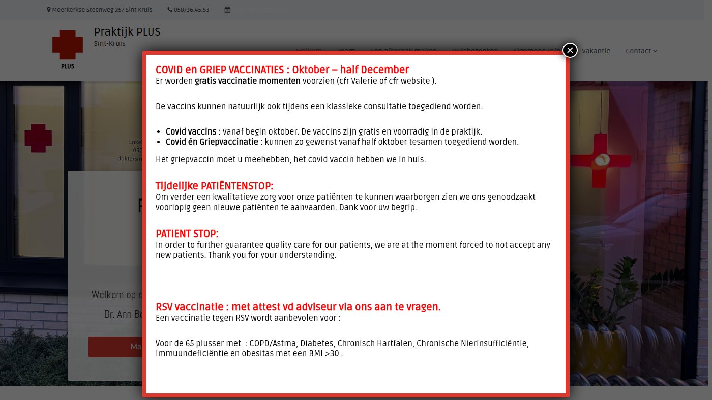 The home page of doktersmoldersboonen.be