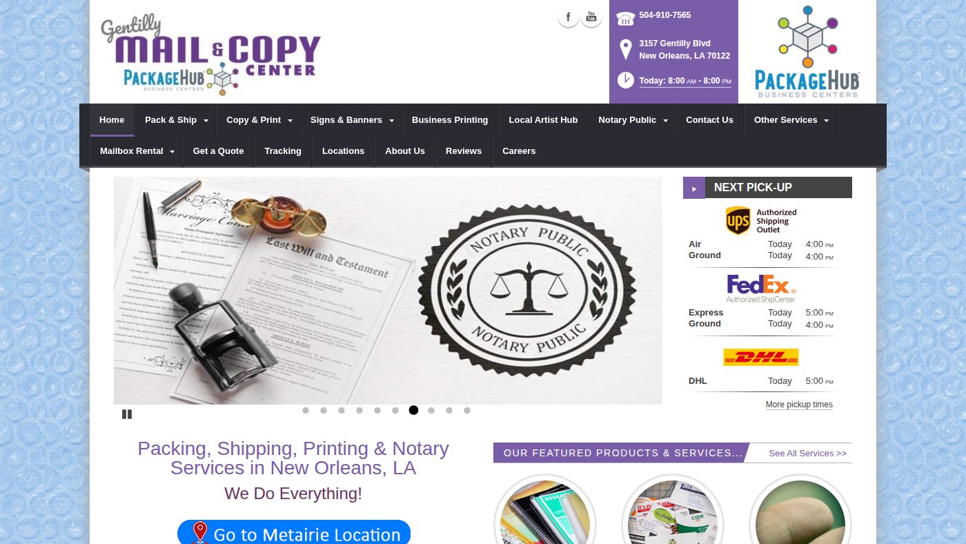 The home page of gentillymail.com