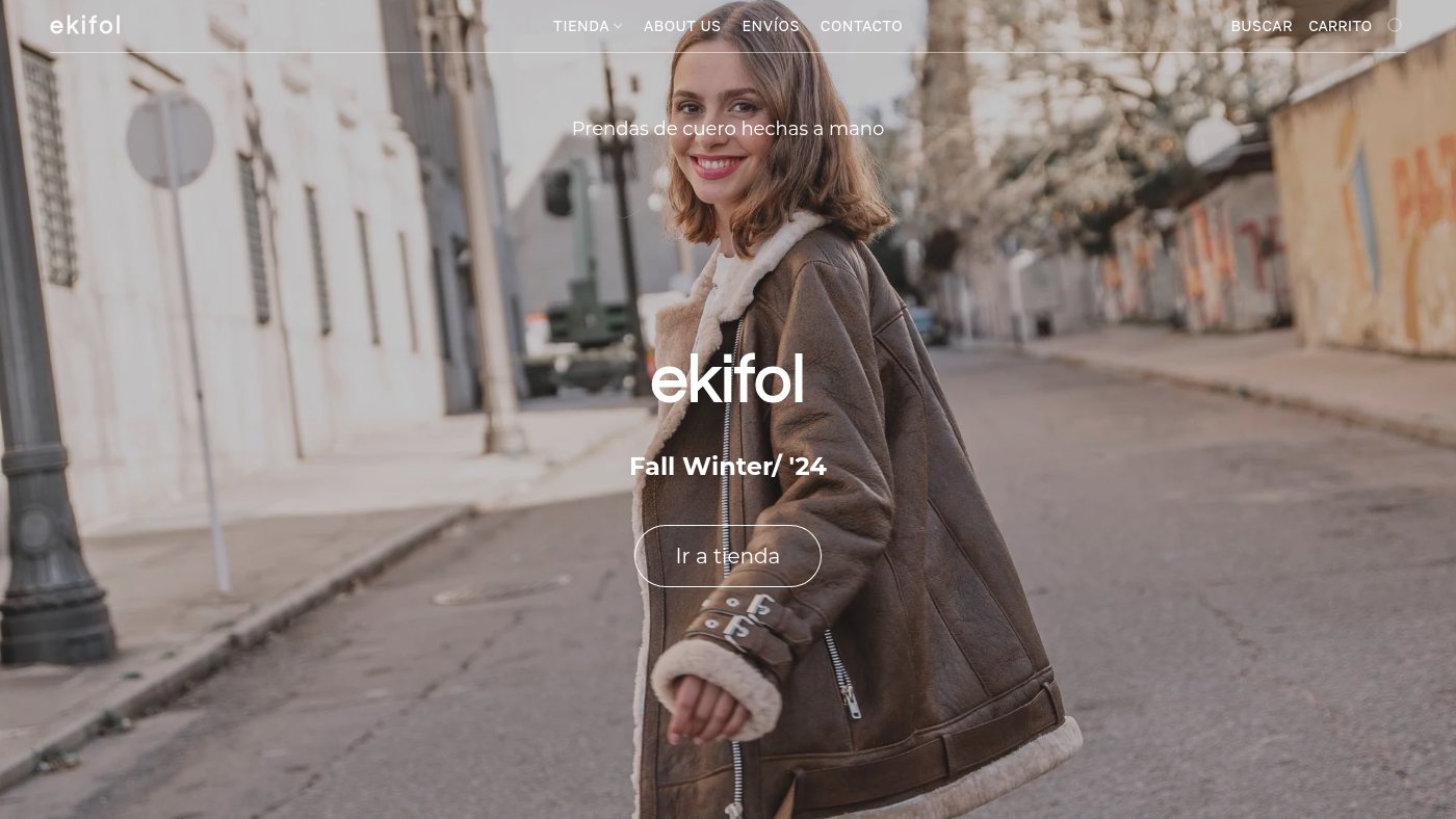 The home page of ekifolsa.com