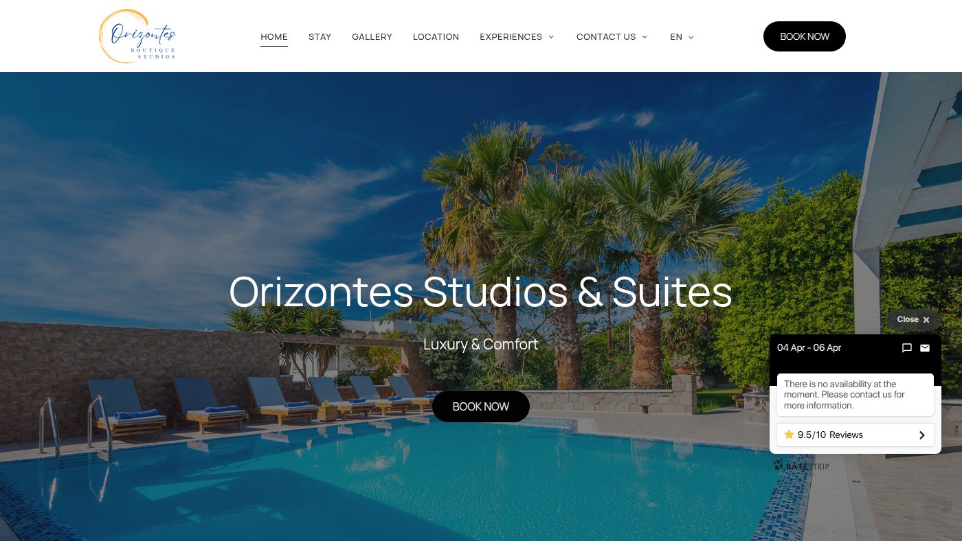 The home page of milosorizontes.com