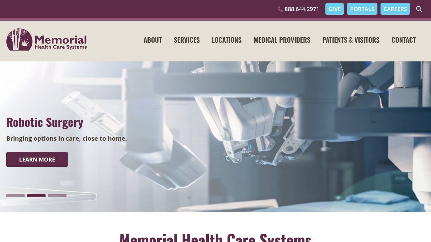 The home page of mhcs.us