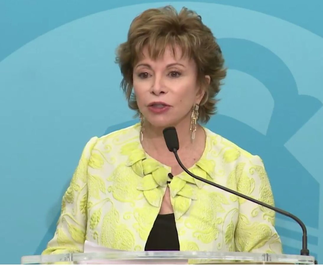 Allende speaking to the City Club of Cleveland on 8 September 2017.