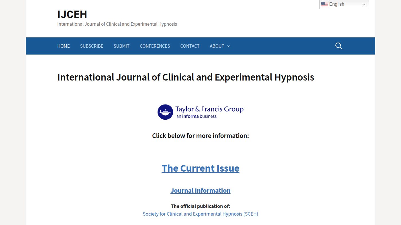 The home page of ijceh.com