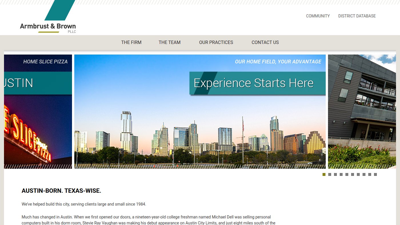The home page of abaustin.com