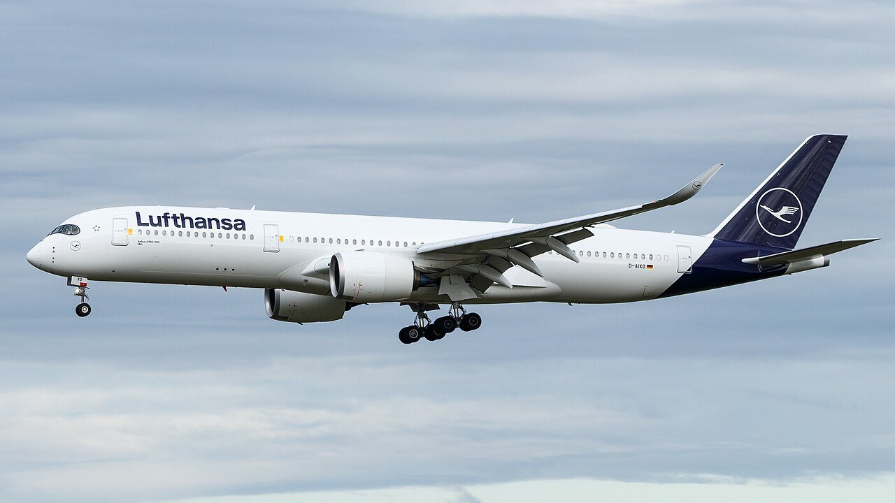 Самолет Lufthansa совершил вынужденную посадку в Лионе из-за загоревшегося пауэрбанка