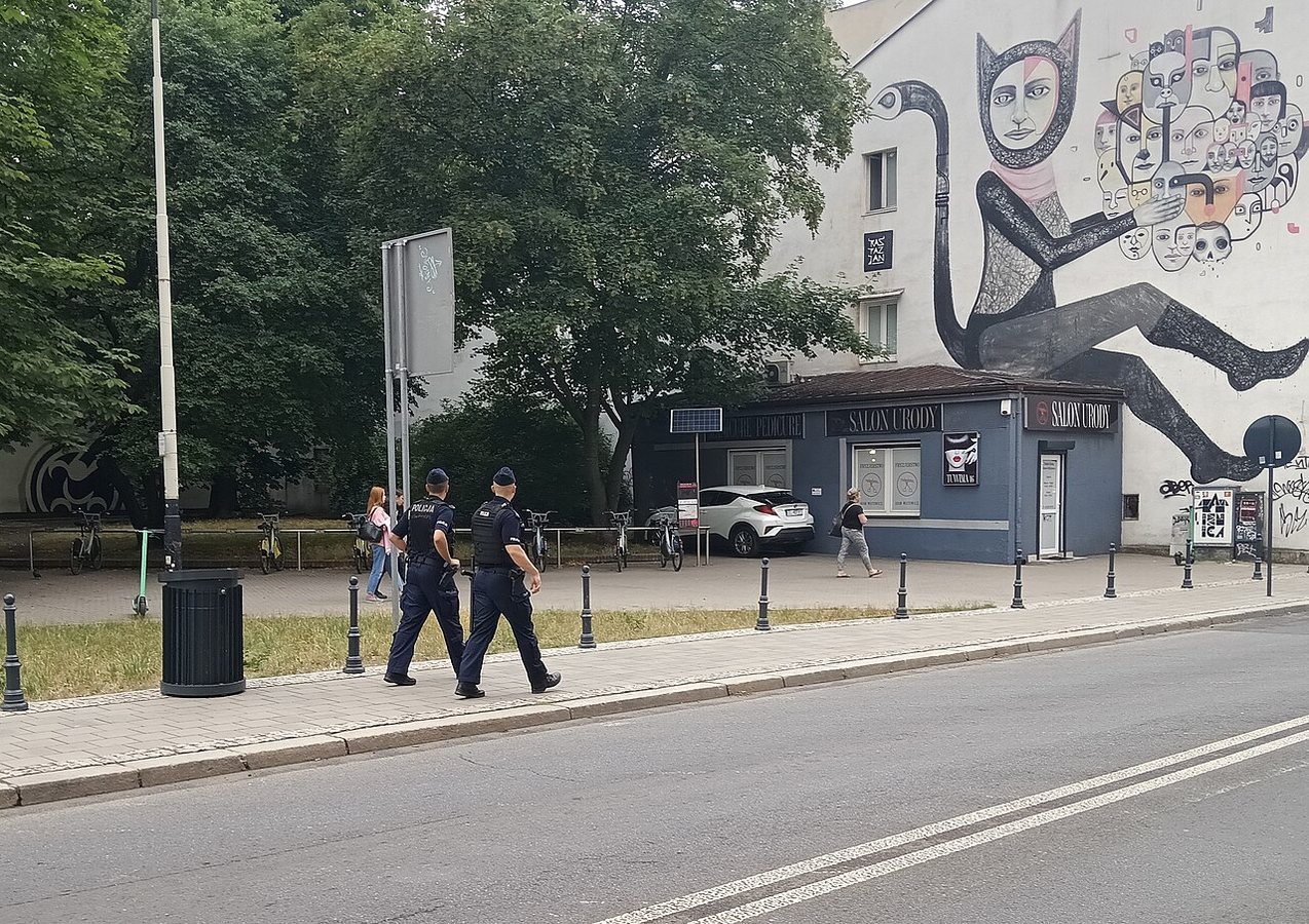 Minuta ciszy. Tak uczcili pamięć policjanta, który zginął