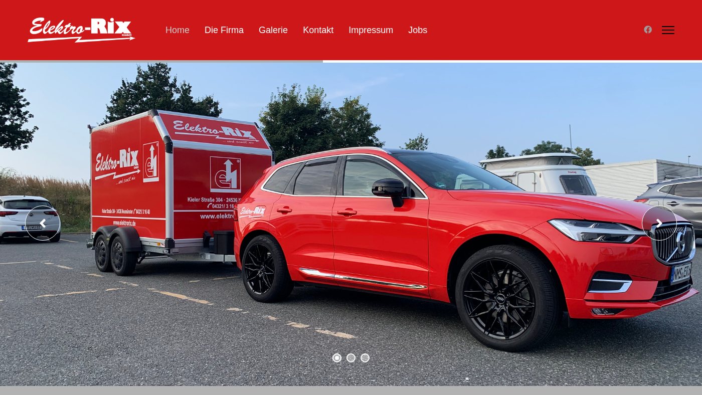 The home page of elektrorix.de