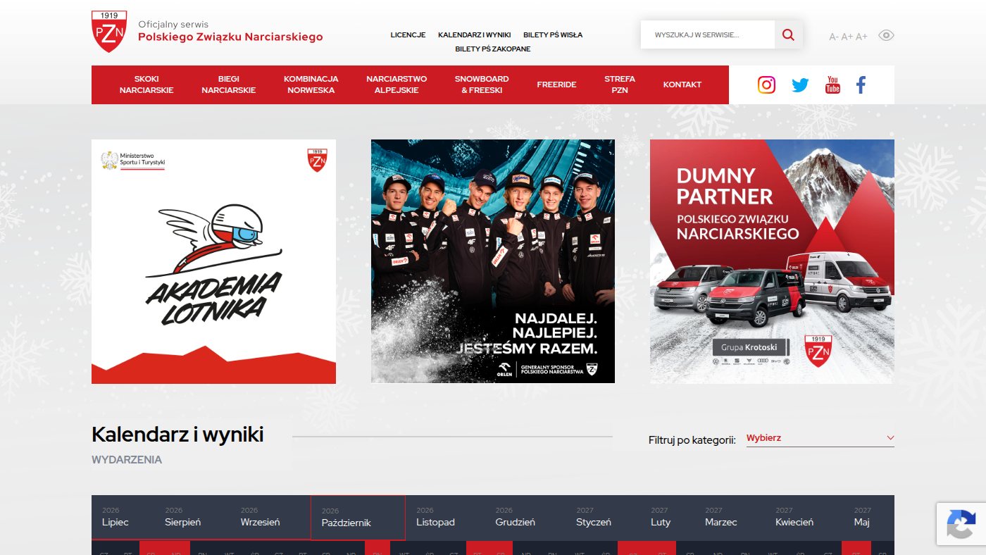 The home page of pzn.pl