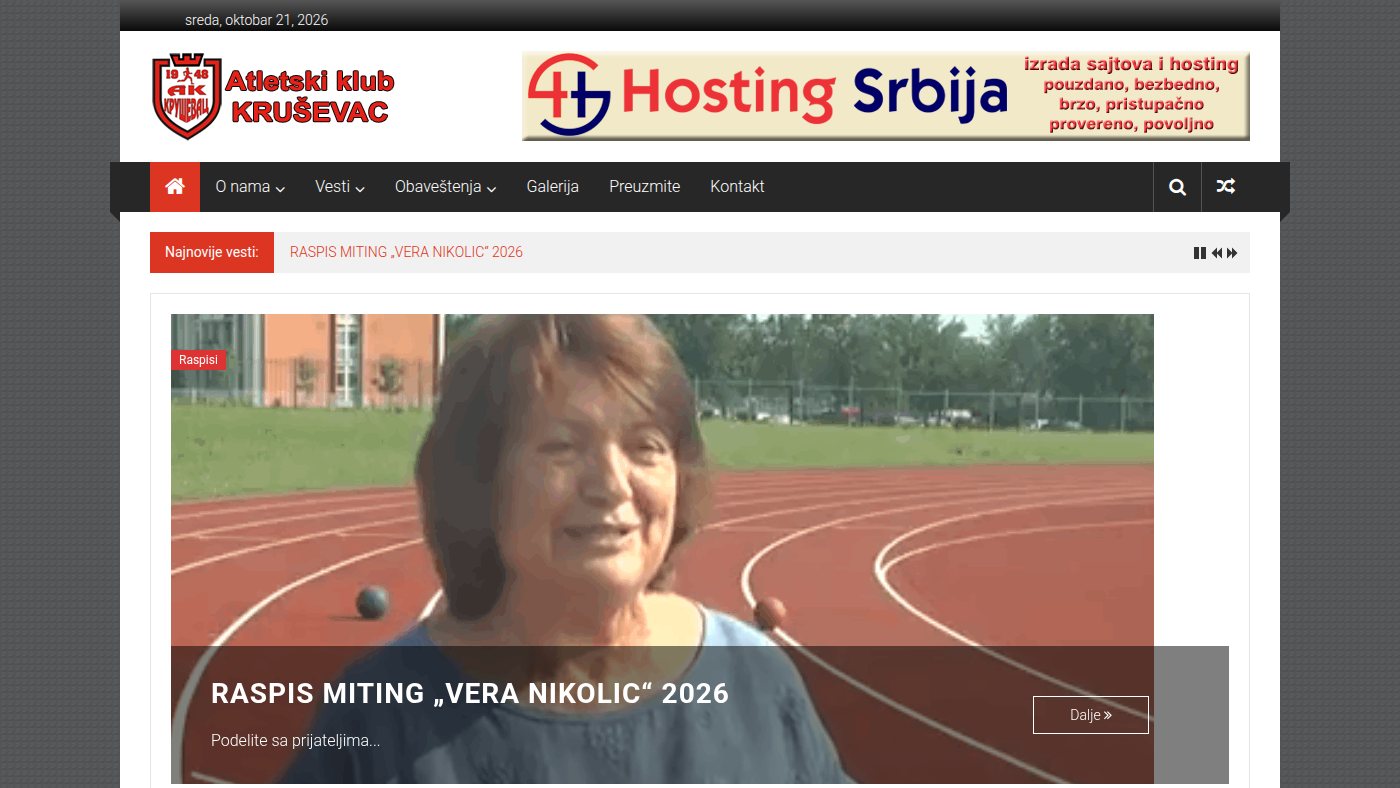 The home page of akkrusevac.com
