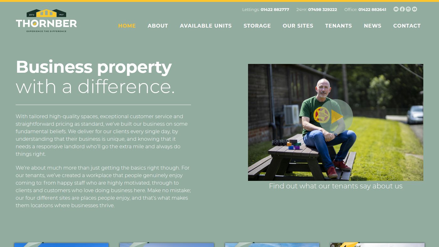 The home page of thornber.com