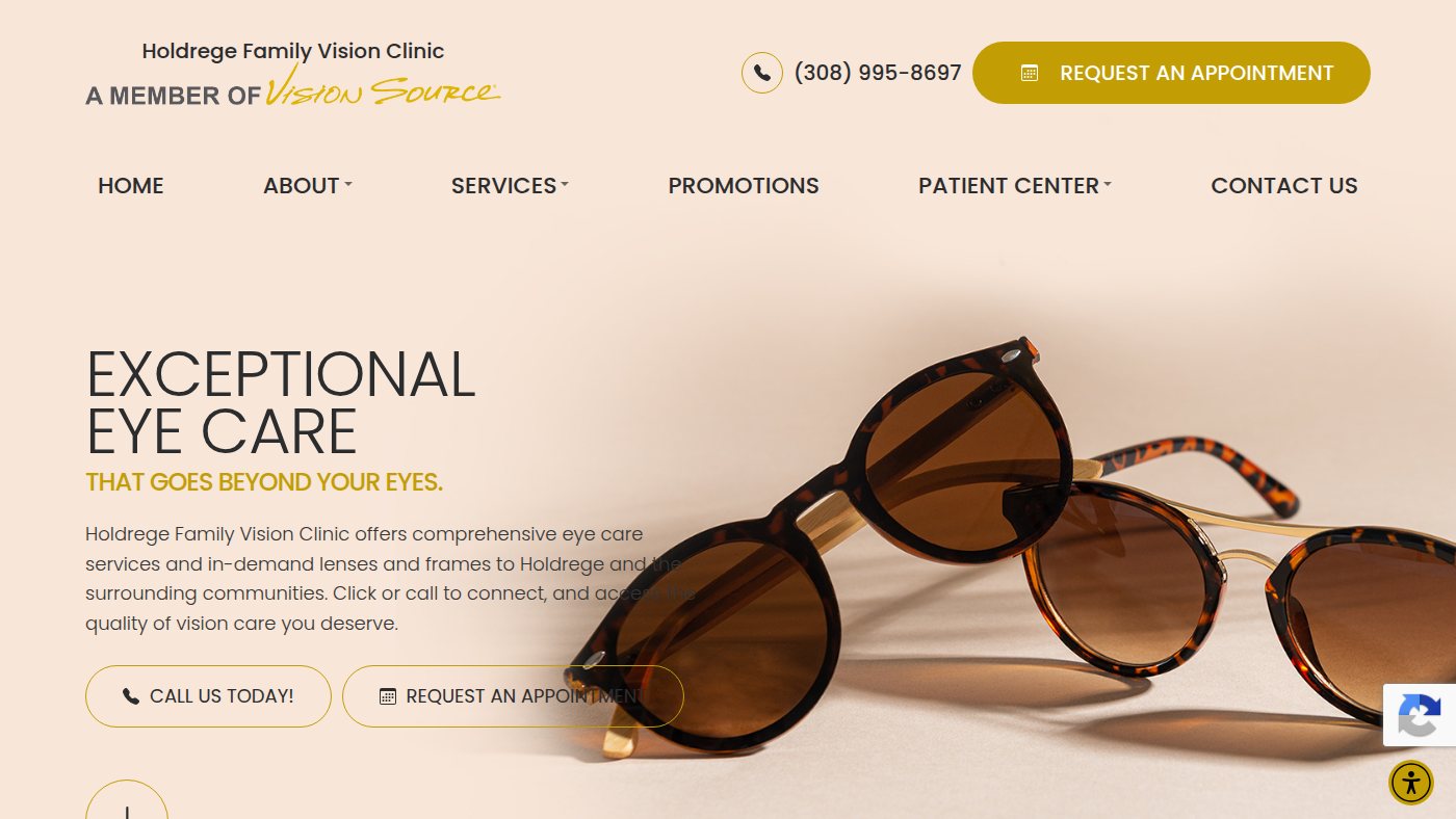 The home page of visionsource-holdrege.com