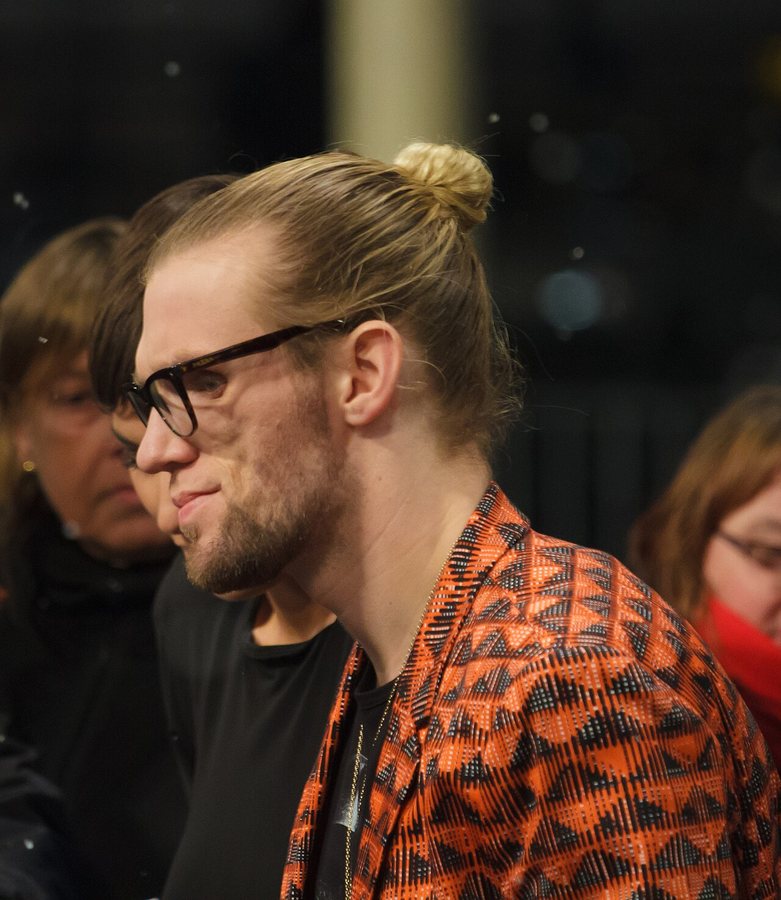 Andreas Weizel von Frida Gold bei dem Echo 2013