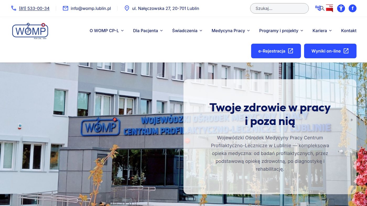 The home page of womp.lublin.pl