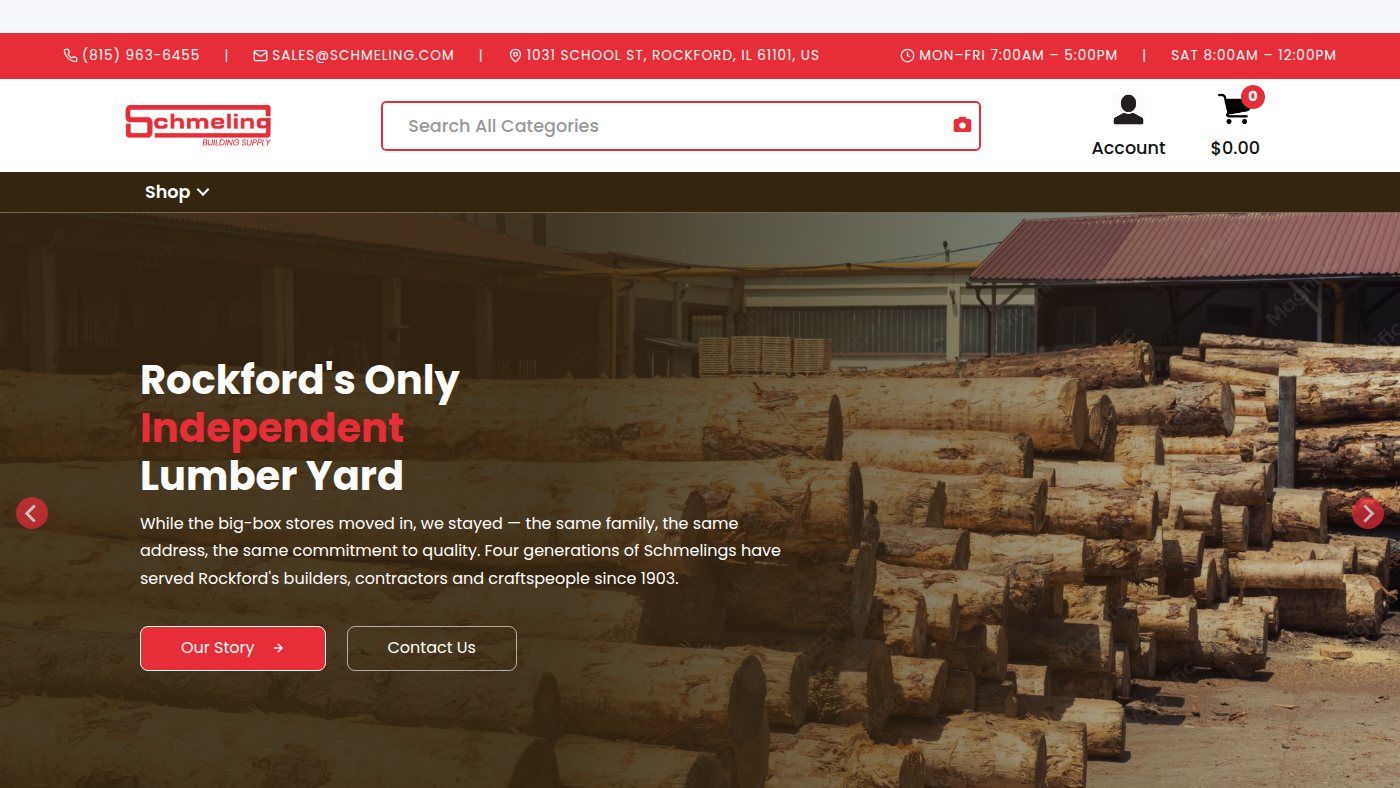 The home page of schmeling.com