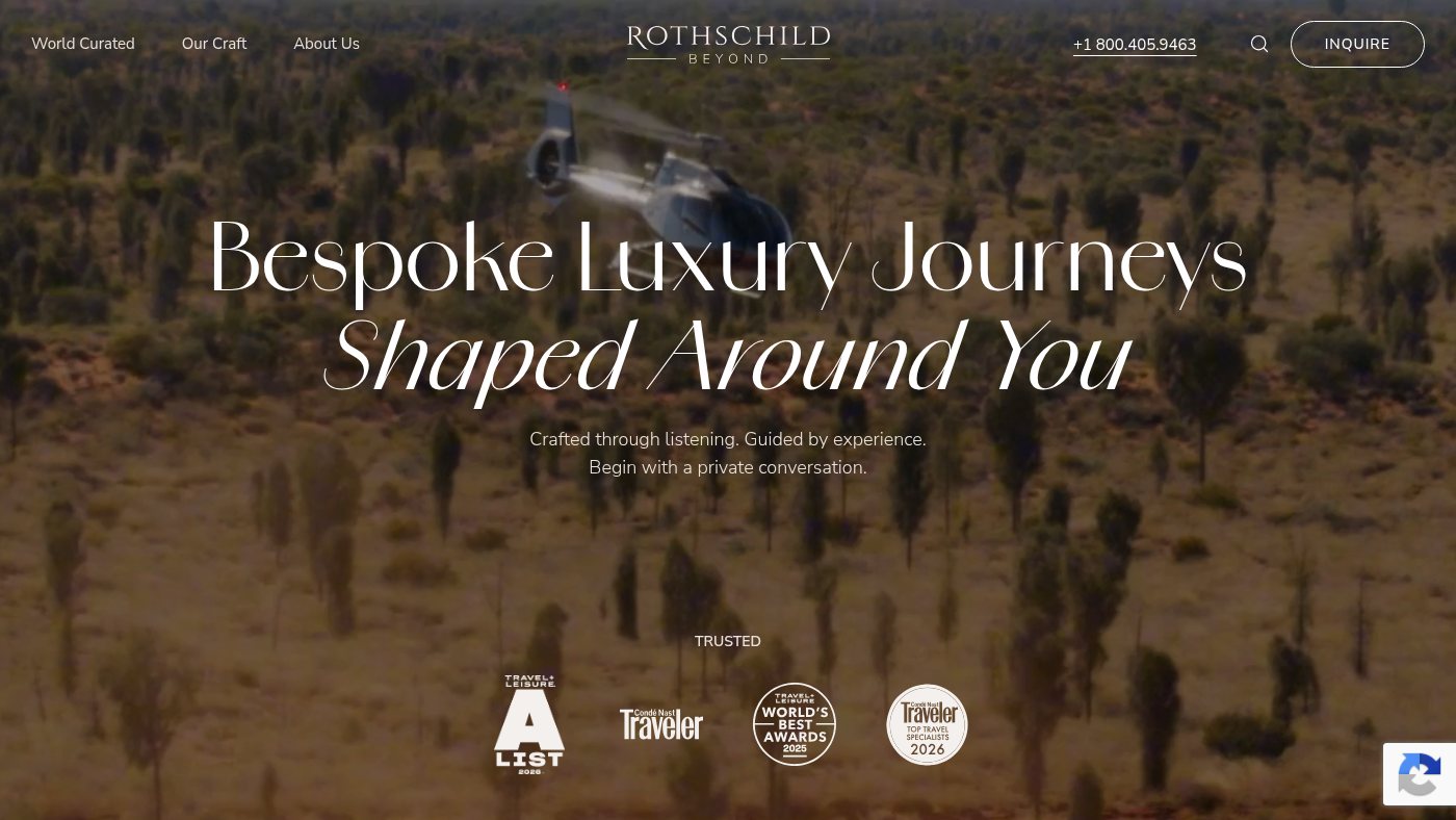 The home page of rothschildbeyond.com