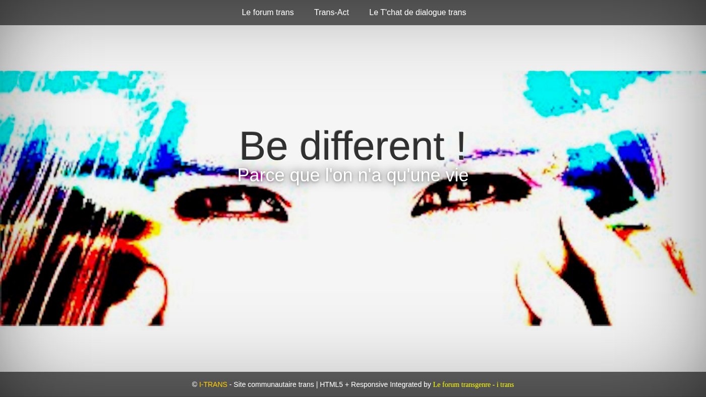 The home page of i-trans.net