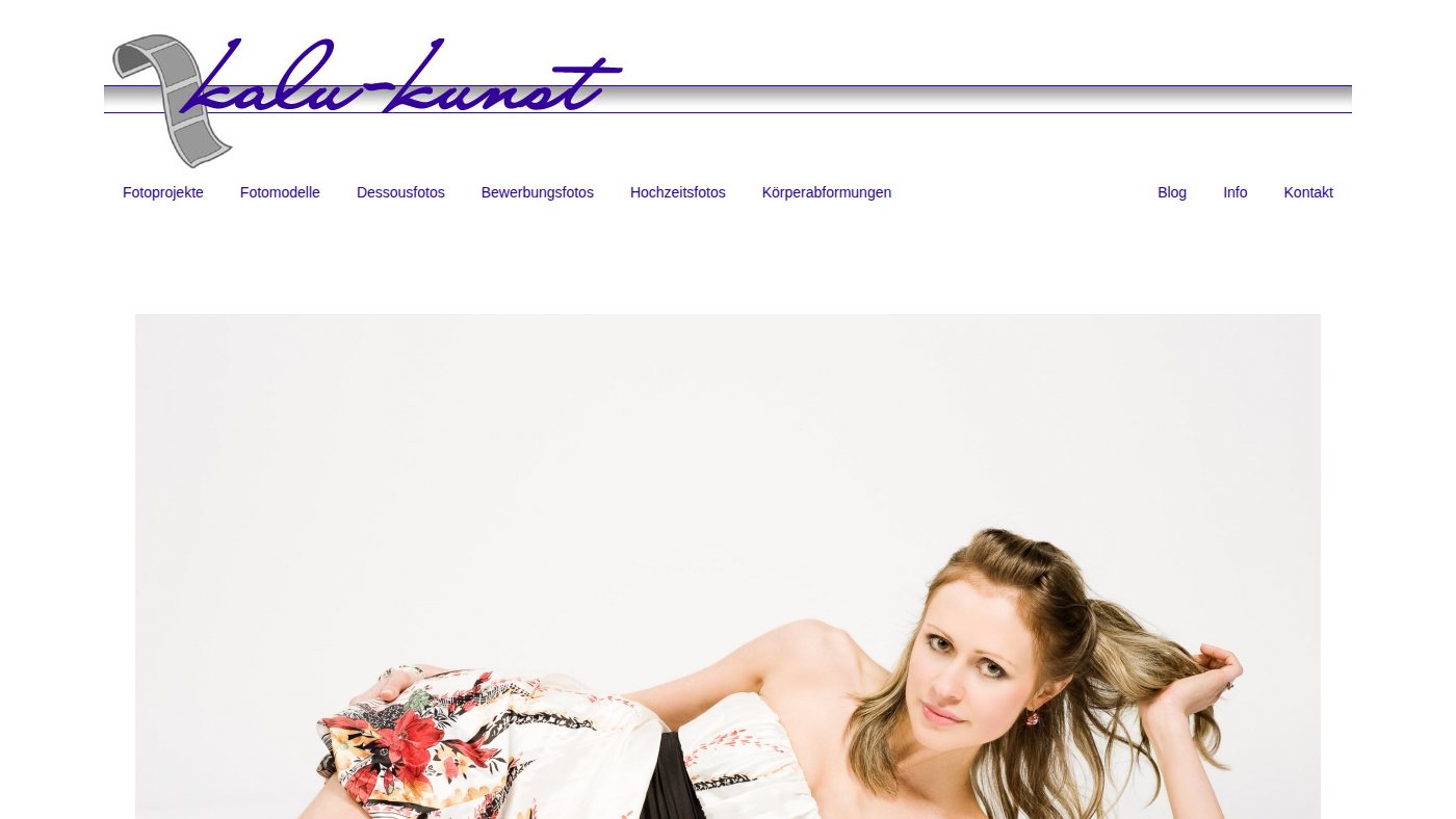 The home page of kalu-kunst.de