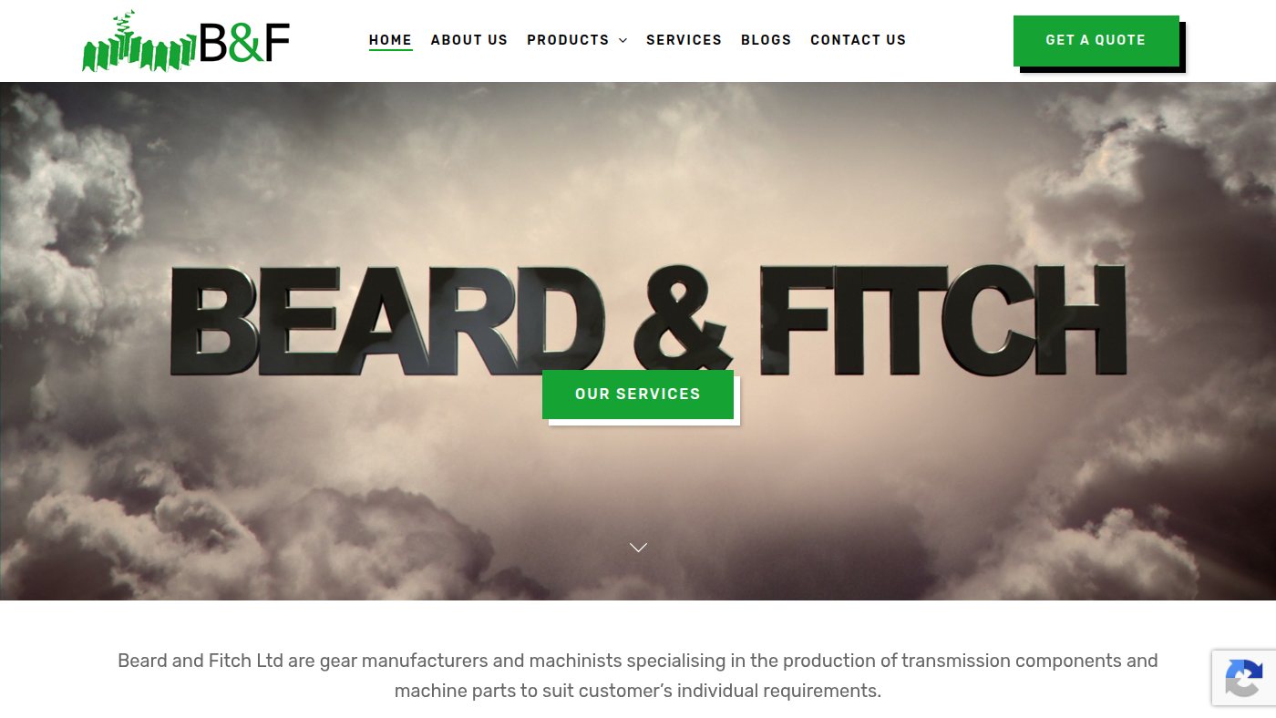 The home page of beardandfitch.com