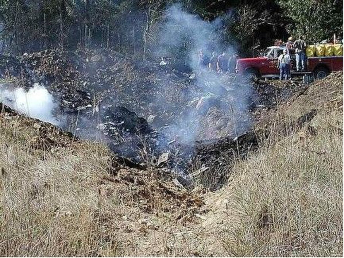 Fire on United Airlines Flight 93