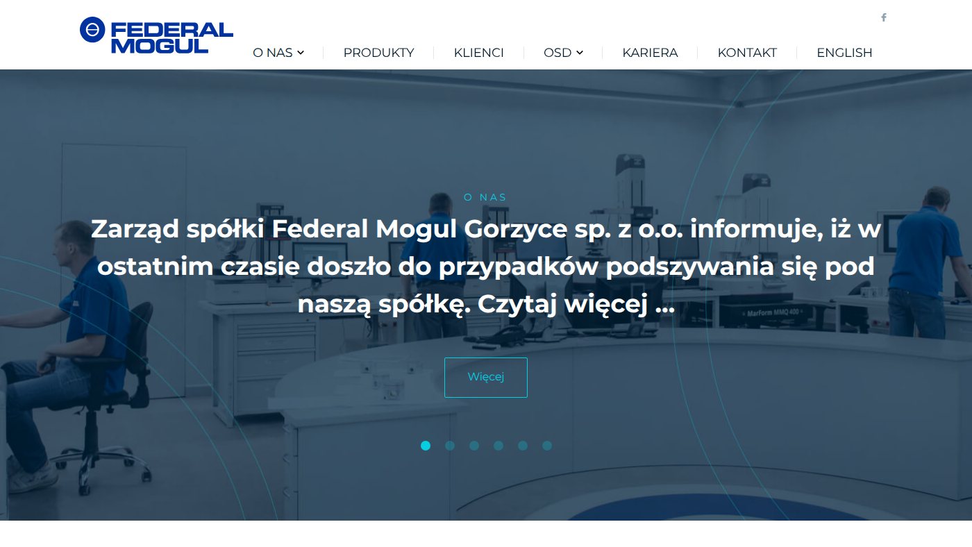The home page of fmgorzyce.pl