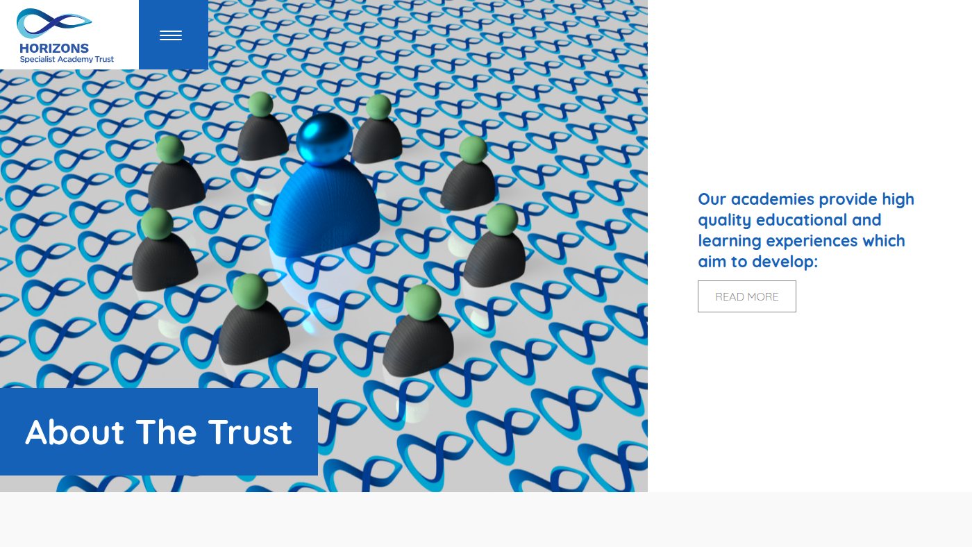 The home page of horizonstrust.org.uk