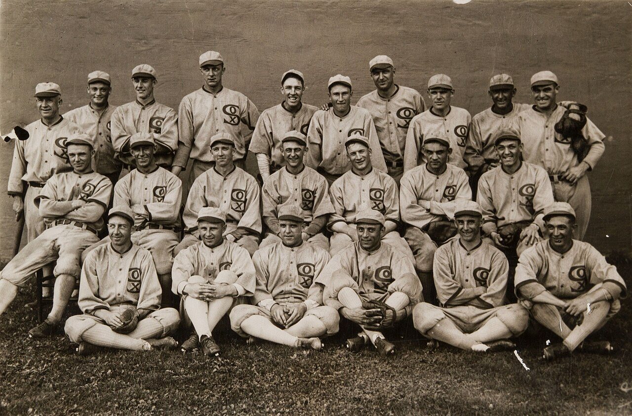 Zdjęcie drużyny Chicago White Sox z 1919 roku